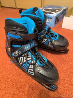 Prodám nastavitelné chlapecké brusle Sulov Stanley 38-41 - 3