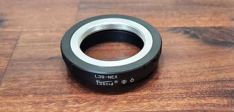Adaptér/redukce objektivů se závitem L 39 na tělo Sony E/FE - 3