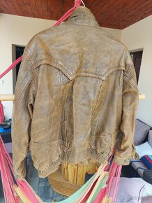 Retro kožená bunda - 3