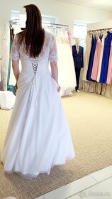 Svatební šaty výška 175cm - 3