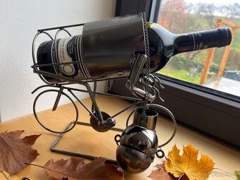 stojan na víno - cyklista - 3