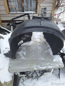 Plastové podběhy octavia - 3