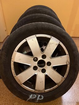 Alu kola 215/55 R 16 + letní pneumatiky - 3