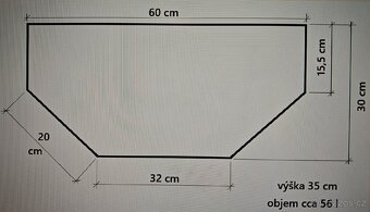 Akvárium cca 56 litrů - 3