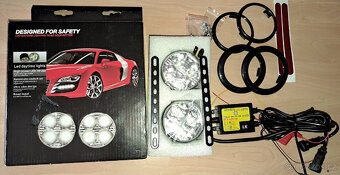 Světla Compass pro denní svícení DRL-2x4-LED.12/24V. - 3
