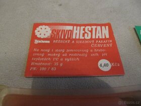 Lyžařský vosk Skivo Hestan. - 3