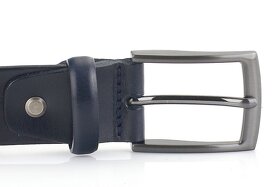 Pánský kožený opasek M3519 o šířce 3,5 cm - 3