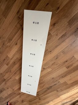 Police IKEA LACK, délka 110 cm, matná bílá - NOVÁ - 3