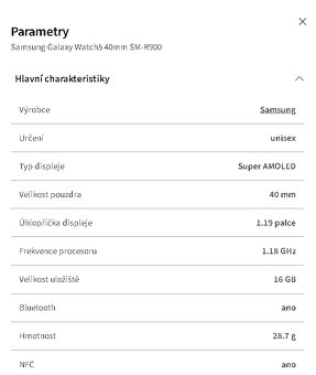 Samsung Galaxy Watch5 40mm SM-R900 šedé/graphite - 3