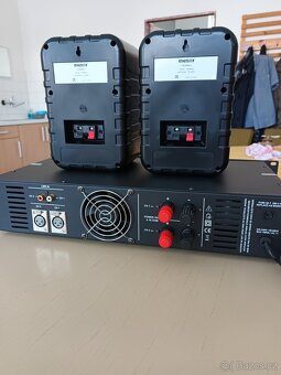 Zesilovač MC Crypt PA 3000 MK III, plus repro - 3