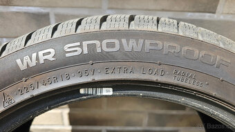 225/45 R18 - NOKIAN TYRES - zimní pneu 8mm, zánovní - 3