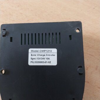 3x panel 10w a 3x regulátor 10A/12v - 3