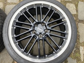 Alu kola BORBET 19" 5x114,3 letní HANKOOK 245/35R19 - 3