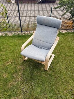 Křeslo IKEA POÄNG s poduškou - 3