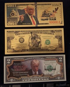 bankovky a artefakty US dolar - 3