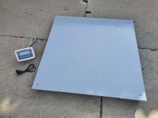 Plošinová váha do 3 000 kg, rozměr 120x120 cm - 3