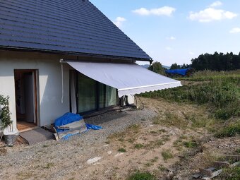 Prodám markýzu ROJAPLAST 5X3m - šedá barva - 3