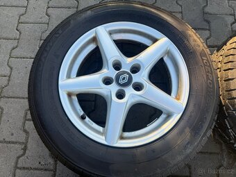 4x al kola 5x114.3 16 + pneu zimní 215/65 R16C - 3