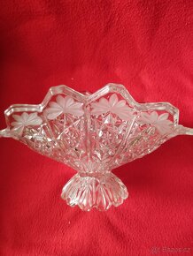 Skleněná mísa na noze - 3