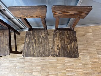 4 židle z masivu - 3