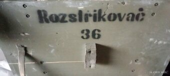 Stará vojenská postřikovací souprava 36 - 3