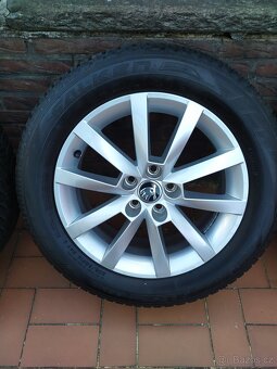 Alu kola 16" orig Škoda Scala 5x100 - 3