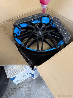 Prodám ALU OXIGIN Opel Saab Alfa 5x110 r19 - 3