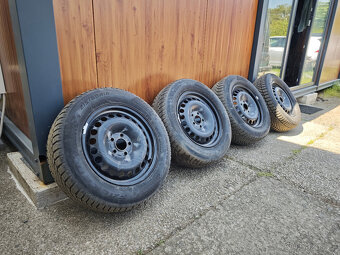 Plechové disky 5x108 6,5JX16H2,ET50+zimní 215 60 16 Falken - 3