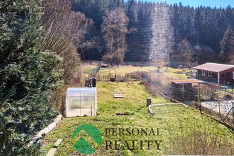 Prodej pozemky - zahrady se zděnou chatou 386 m2 - Valy - 3