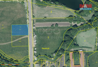 Prodej pozemku k bydlení, 1350 m², Nepomyšl - 3