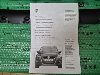 spoiler (kryt) pod přední nárazník VW Tiguan R-Line 082007-0 - 3