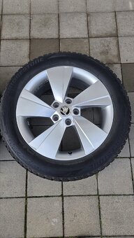 Alu Škoda Superb Triton 17" se zimními pneu - 3