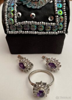 Stříbro 925 a zirkony - 3