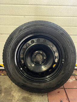 Plechové disky na Škoda Kodiaq + pneu R17 - 3