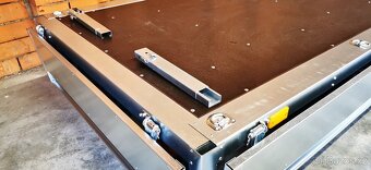 přívěsný vozík 2x 750 kg – 302x155x40cm kola pod - 3