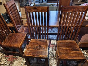 Starožitný stůl a židle - 3