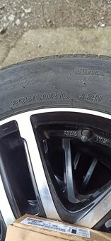 Litá kola s letními pneu 205/60 R16 - 3