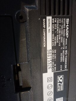 Sharp wq- T238 retro - 3