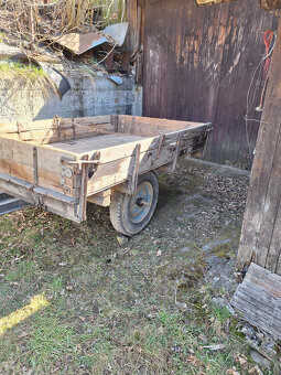 Vlečka za traktor, vlek, přívěs - 3
