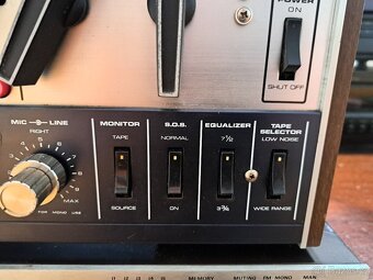 Kotoučový magnetofon Akai 4000DB s DOLBY B plně funkční - 3