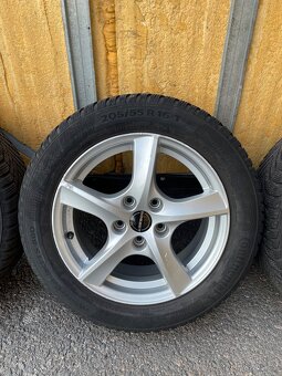 Kompletní litá kola Borbet se zimními pneu Continental/Pirel - 3