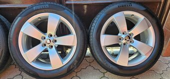 Originál alu Škoda Roomster 5x100 215/55 R17 - letní - 3