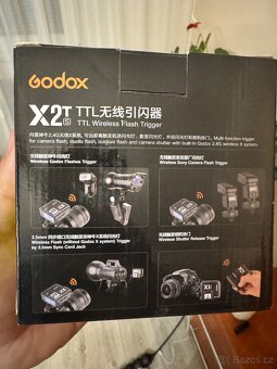 Radiová řídící jednotka Godox X2T-S pro Sony - 3