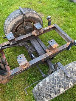 Rám na malotraktor domácí výroby - 3