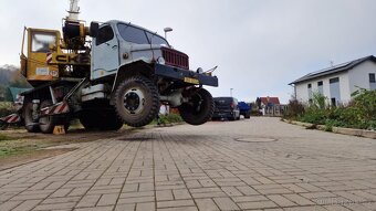Autojeřáb Praga V3S - 3