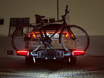 Nelepší skládací nosič na tažné 2 elektrokola s led světly - 3
