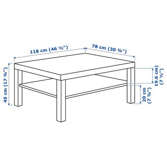 Konferenční stolek IKEA - 3