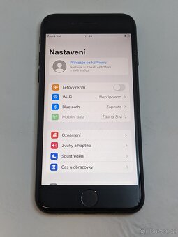 iPhone 7 128gb black. Baterie 100% - new. Záruka 6 měsíců. - 3