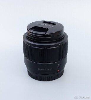Panasonic 25 mm F1.7 - Micro 4/3 objektiv + UV filtr - 3