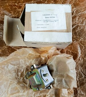 Gaz 69, Poběda M20 - spínač startéru - NOVÝ - 3